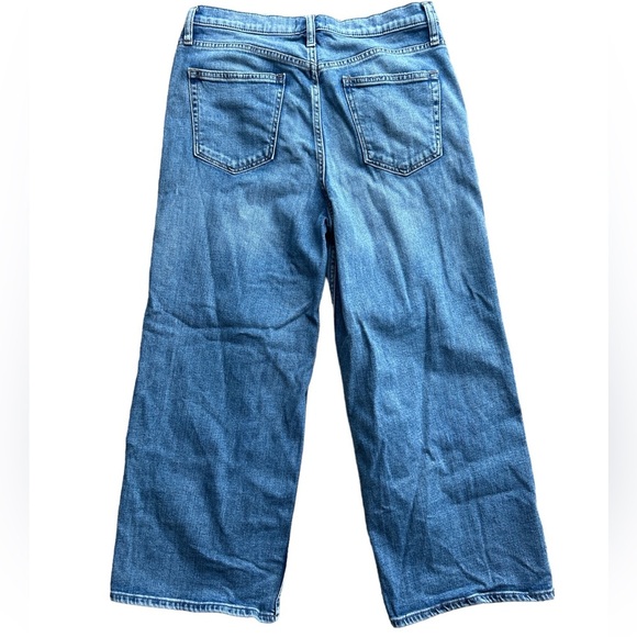 Silver Go Wide Crop. EUC Size 29. Cropped length 26 - Picture 3 of 6